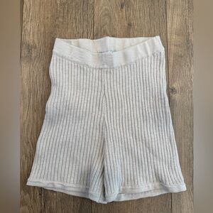 Free people beach cotton shorts cream size xs